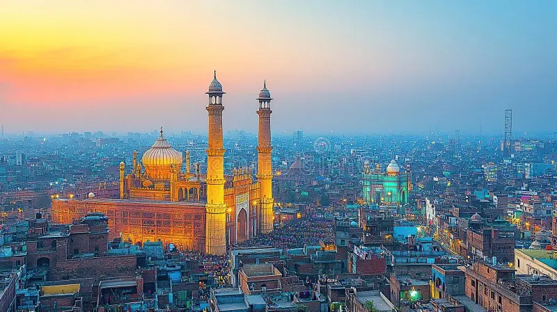 View of Lahore city skyline