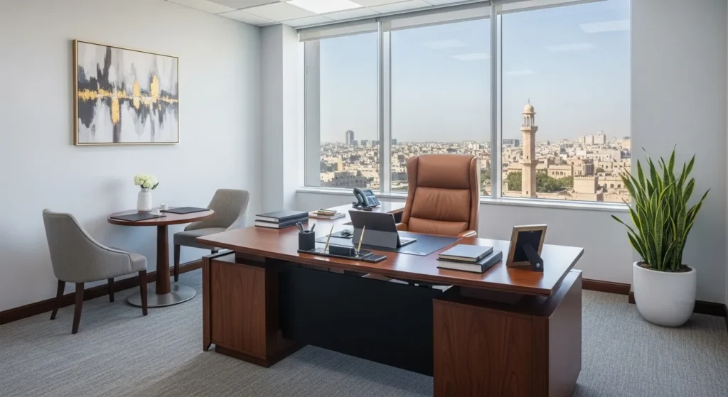 Office workspace in Multan for management roles