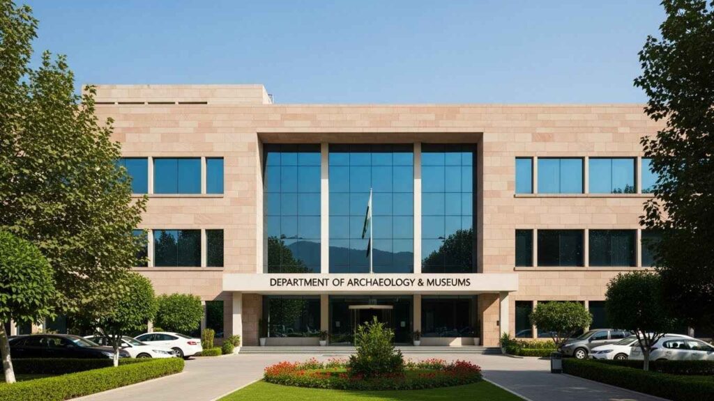 Department of Archaeology and Museums building in Islamabad