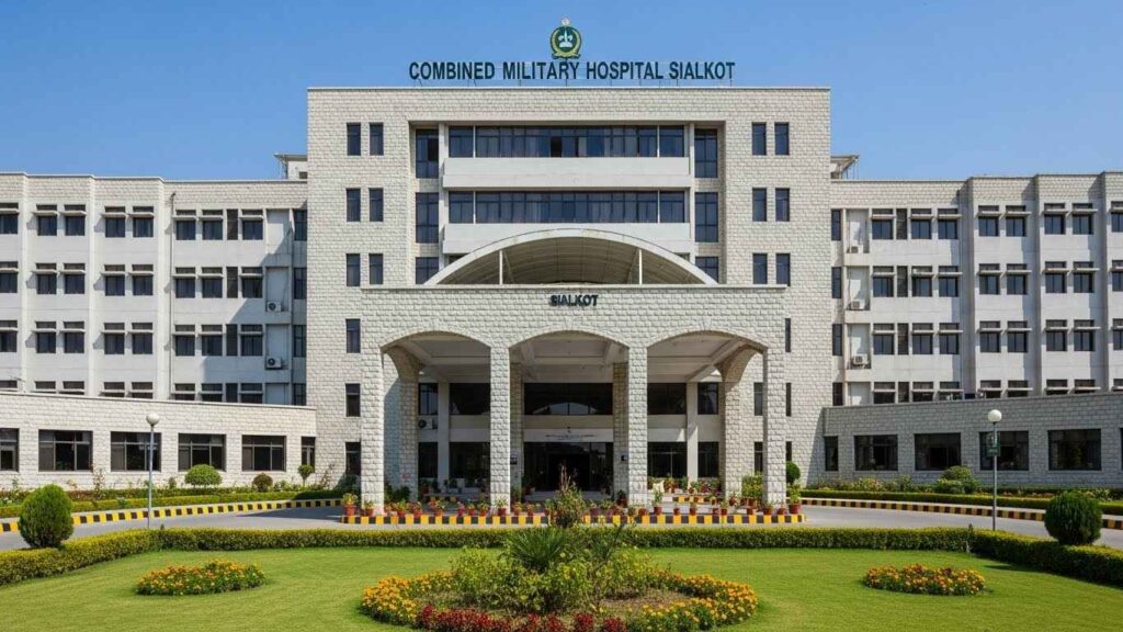Combined Military Hospital Sialkot main building