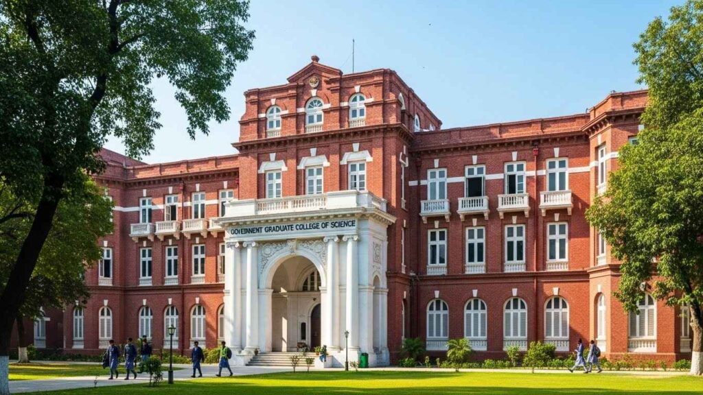 Government Graduate College of Science Lahore building exterior