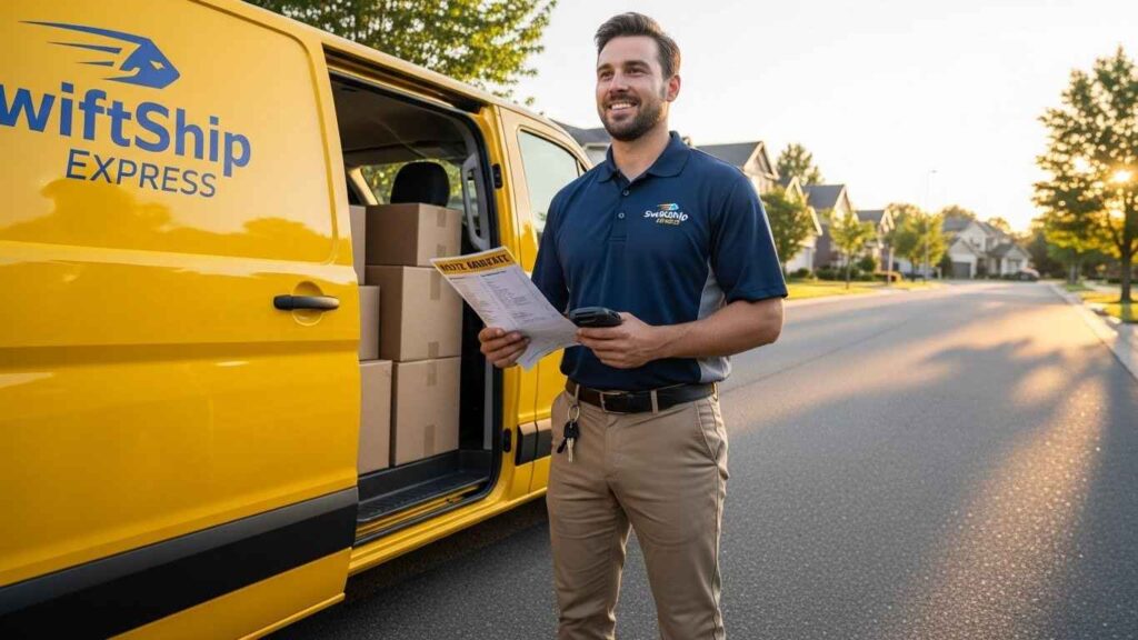 Professional truck driver in cabin Karachi logistics job