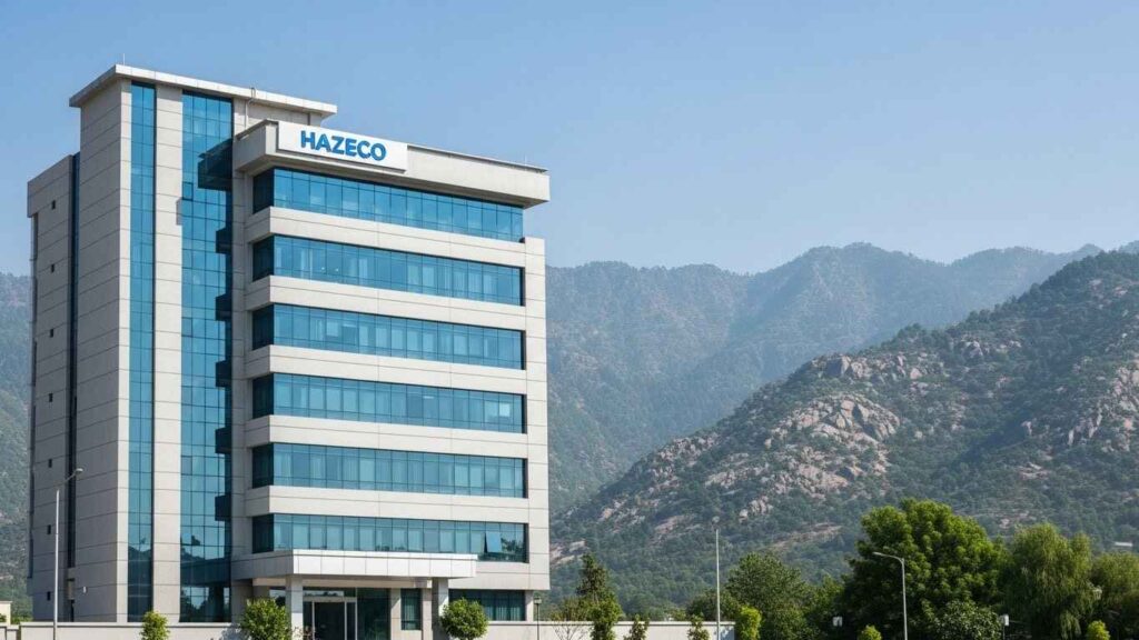 HAZECO head office building in Abbottabad