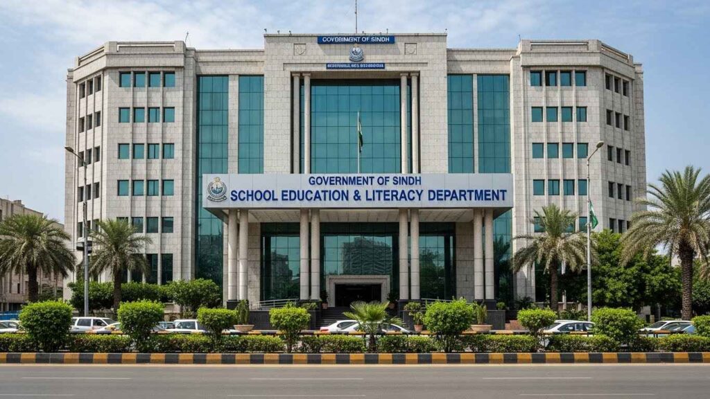 School Education Department building in Karachi