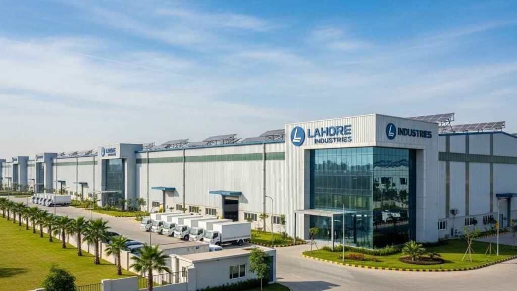 Modern manufacturing factory in Lahore Pakistan