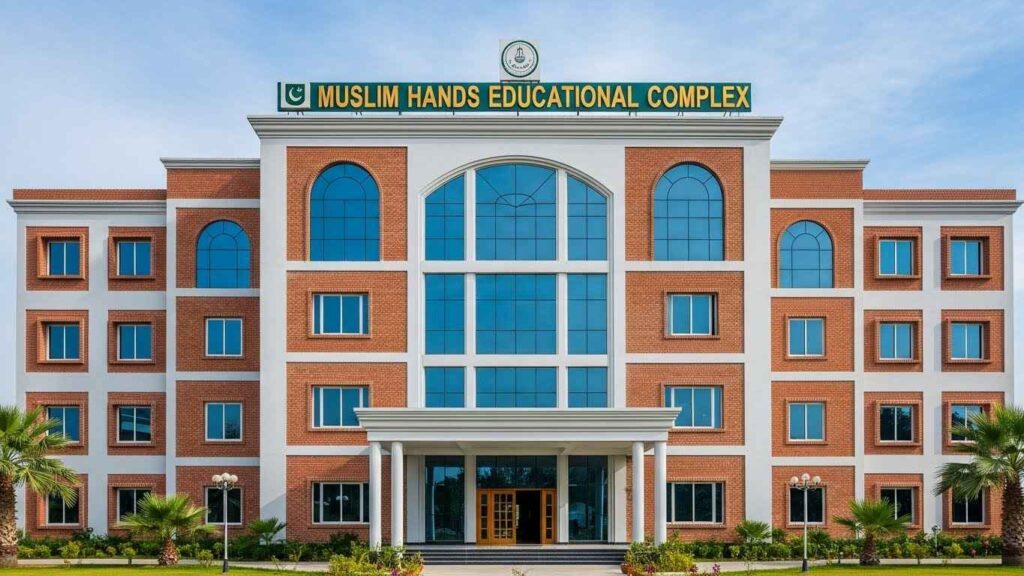 Muslim Hands Educational Complex main building Wazirabad