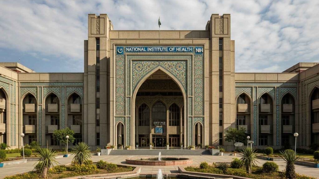 National Institute of Health building in Islamabad
