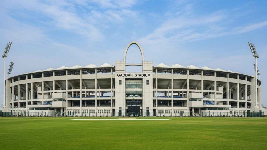 Gaddafi Stadium in Lahore, headquarters of Pakistan Cricket Board