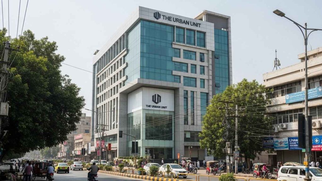 The Urban Unit office on Egerton Road Lahore