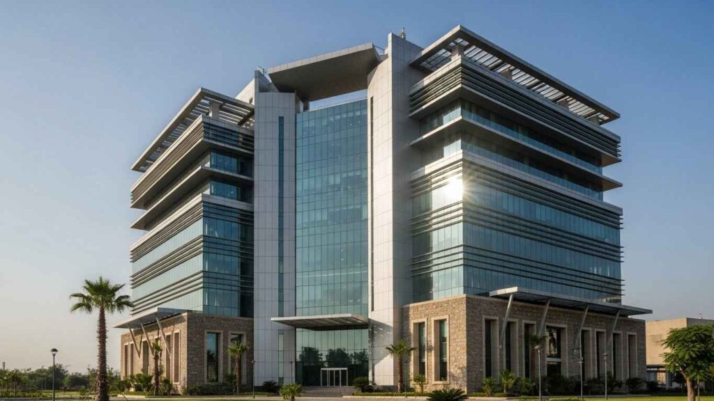 Exterior view of Ministry of IT building in Islamabad