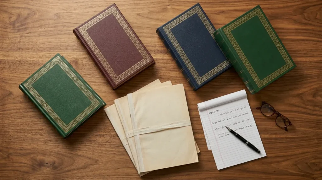 Pakistani labour law books and official documents related to gratuity regulations