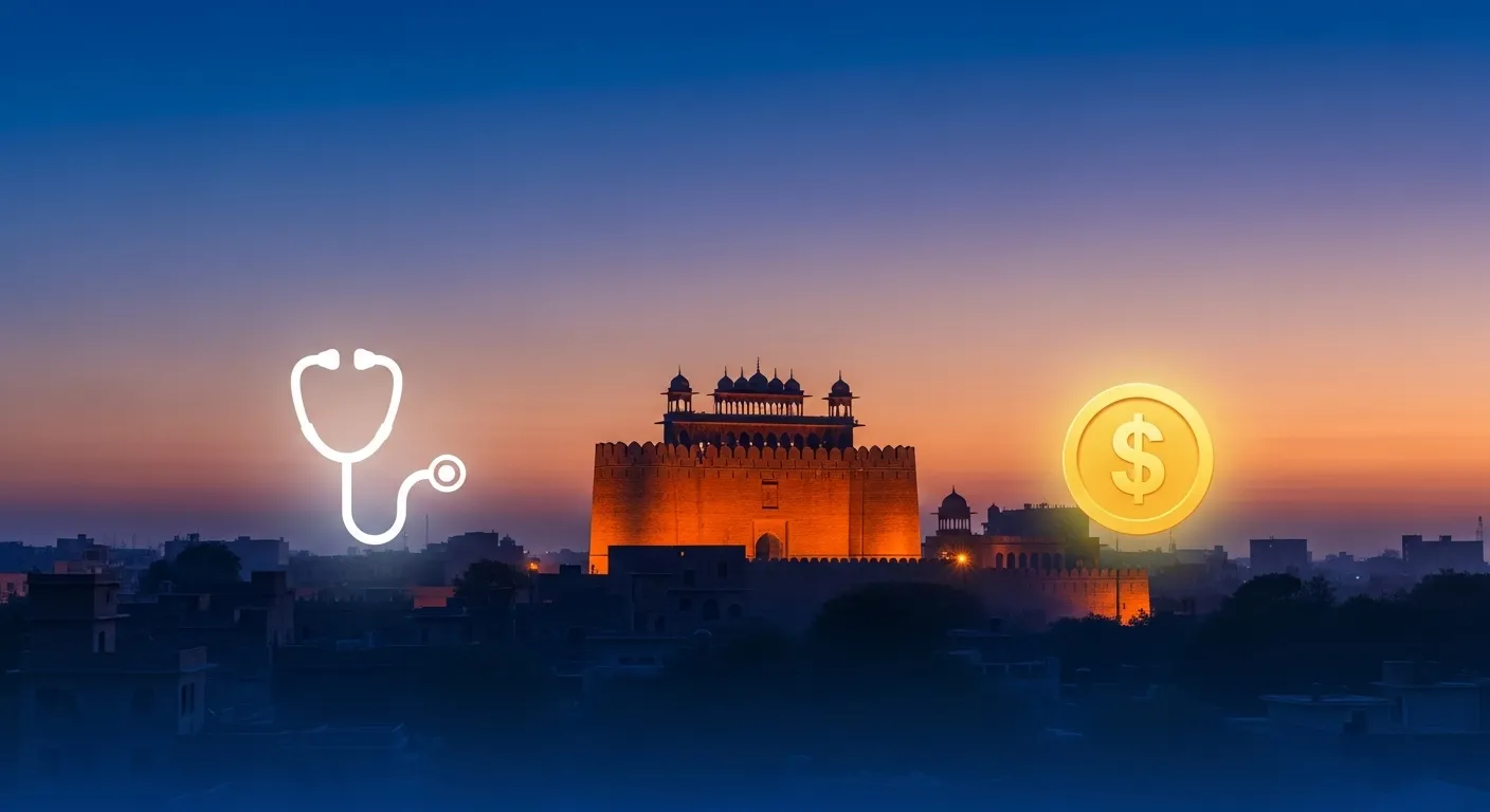 Colorful banner for medical jobs in Peshawar 2025