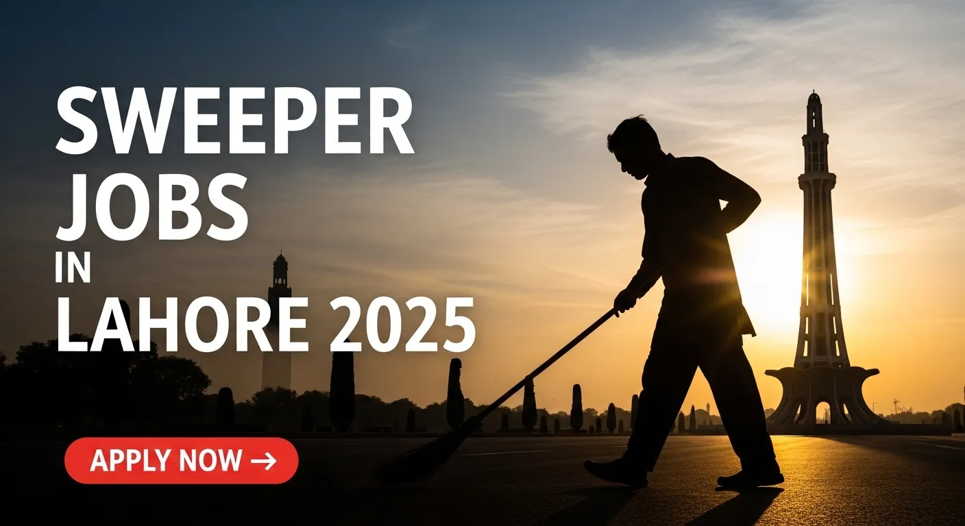 Thumbnail for sweeper jobs in Lahore 2025