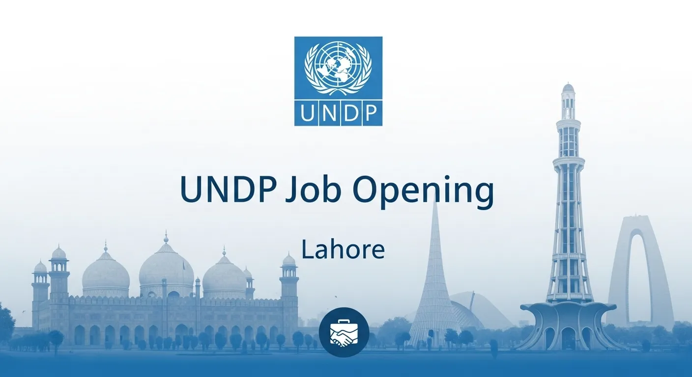 UNDP job opening in Lahore thumbnail