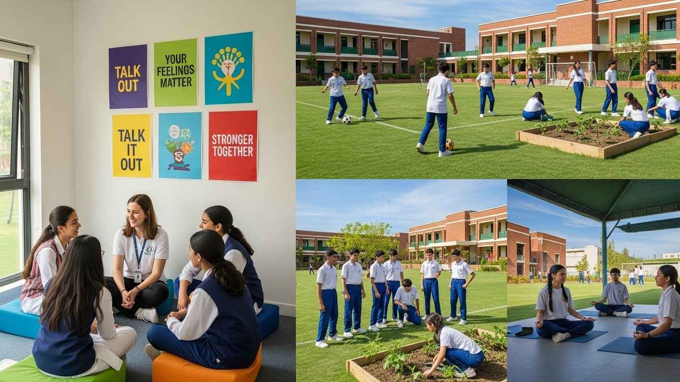 School counselor talking to student in classroom – APS&C Rawalpindi job