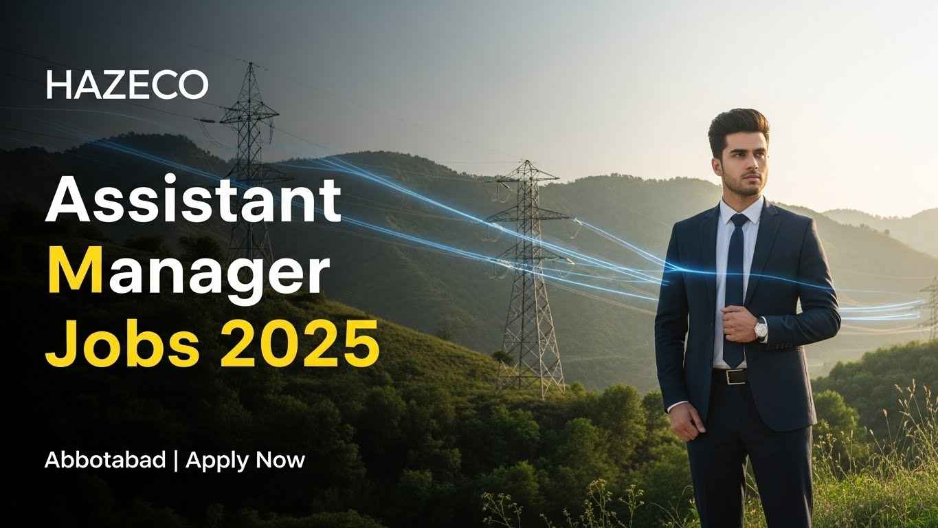 Assistant Manager positions at HAZECO Abbottabad 2025
