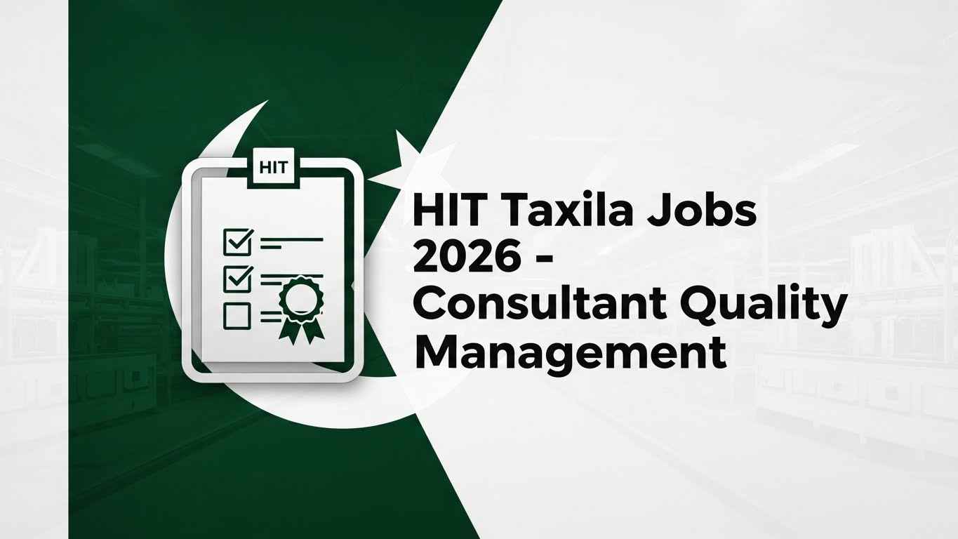 Heavy Industries Taxila Consultant Quality Management job 2026