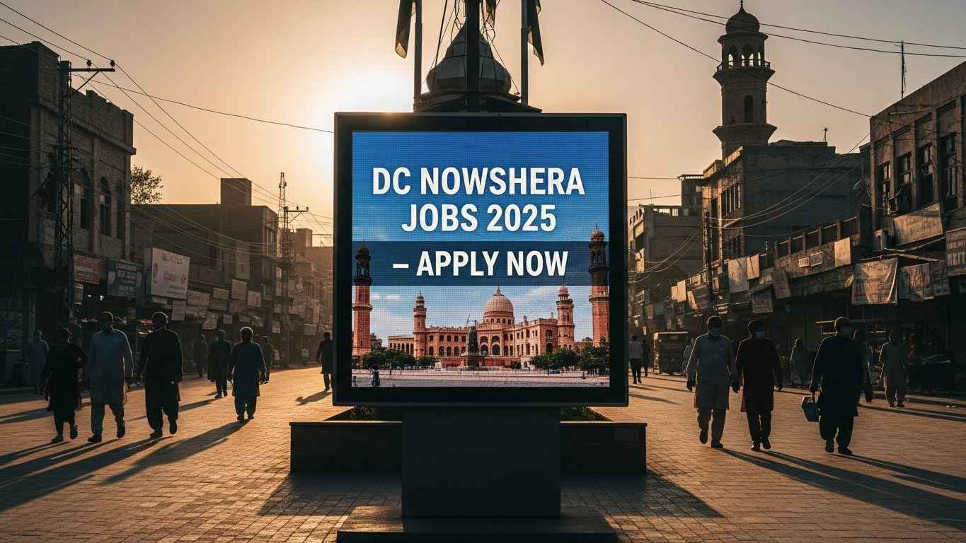 DC Nowshera Jobs 2025 – Apply Now