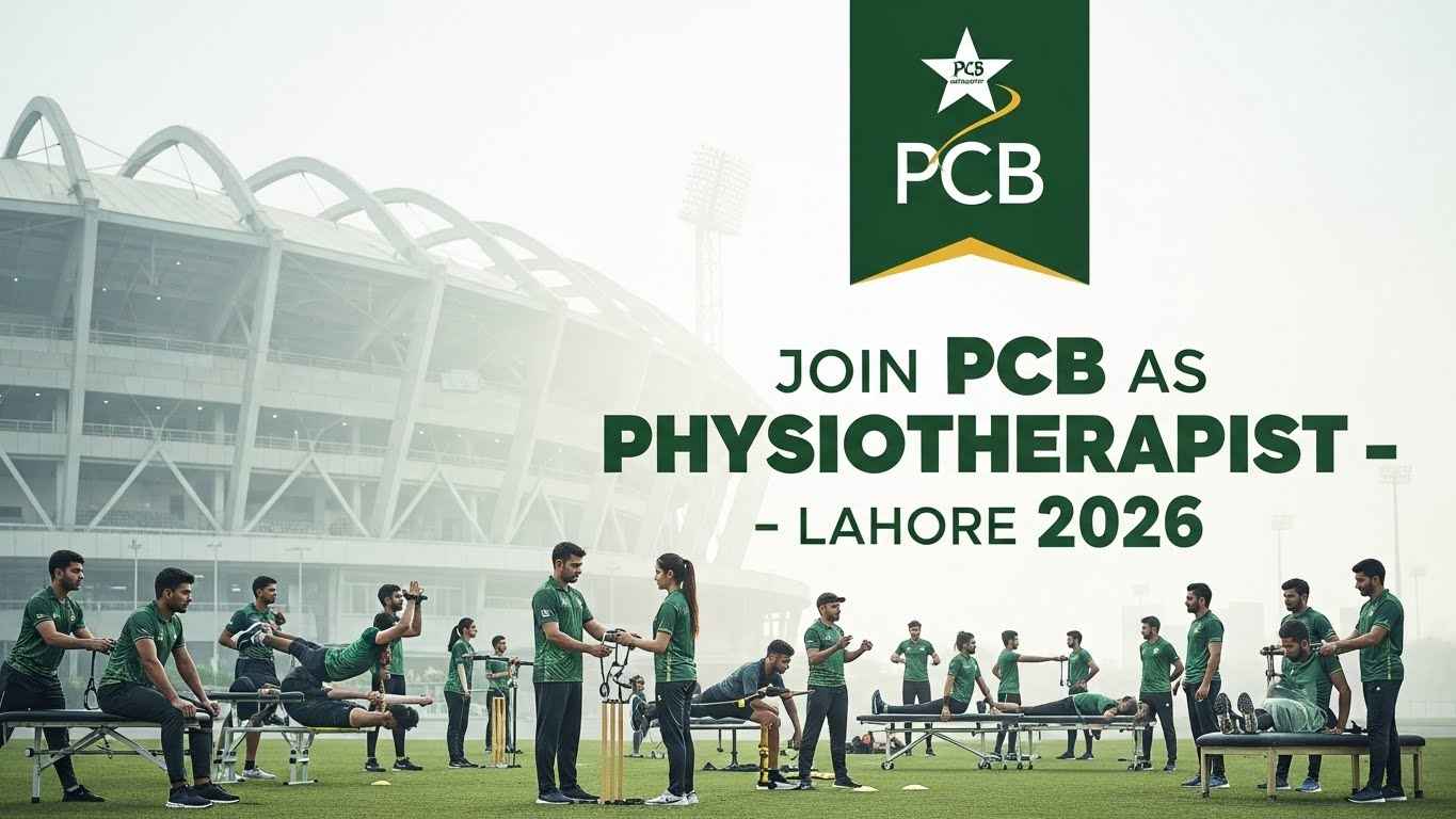 PCB Physiotherapist Job Opportunity in Lahore