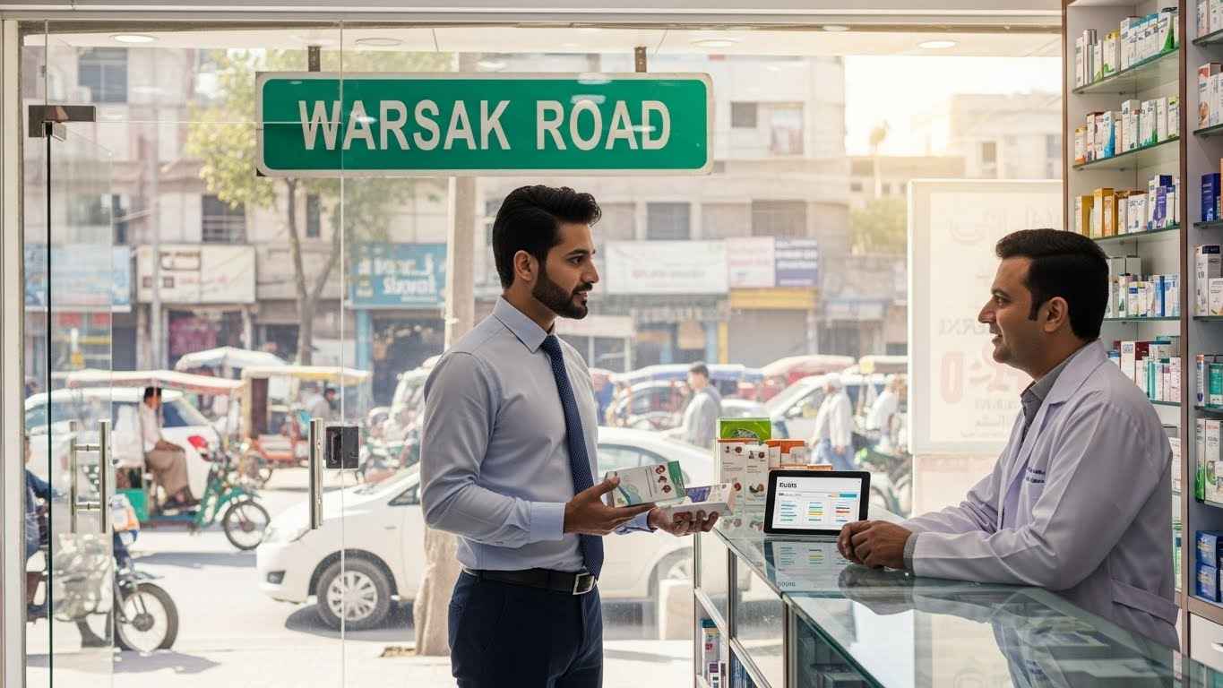 Salesman job at pharmacy on Warsak Road Peshawar