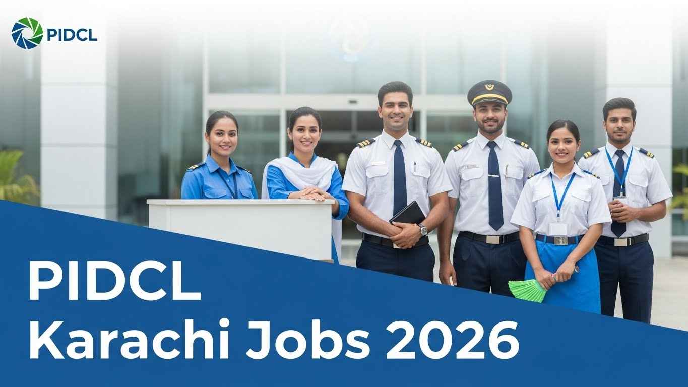 PIDCL government support staff jobs in Karachi 2026