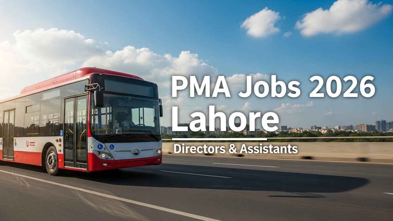 Punjab Mass Transit Authority Jobs 2026 Lahore
