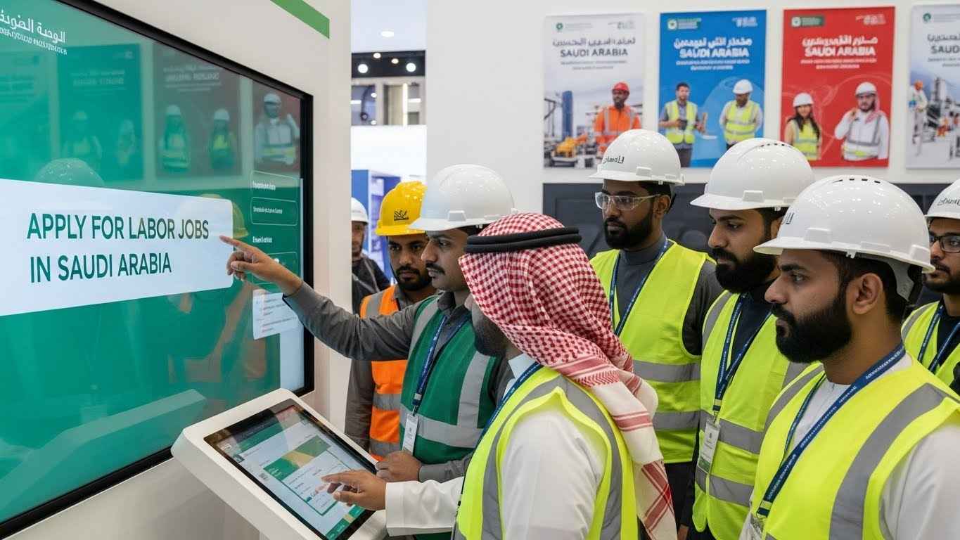 Labor job opportunity in Saudi Arabia 2025