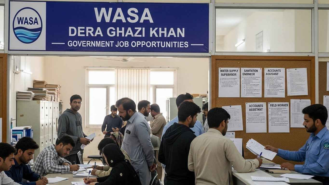 WASA DG Khan Jobs 2025 – Apply Now
