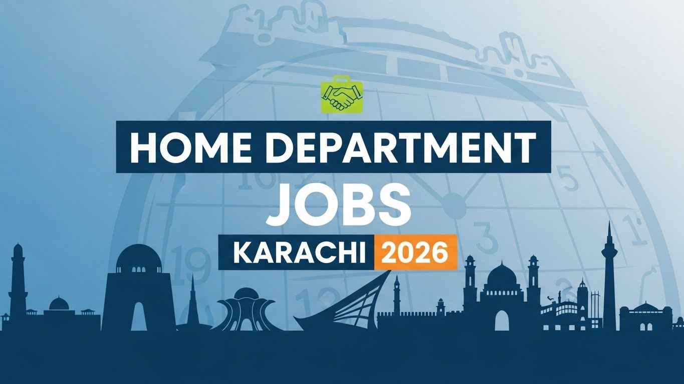 Thumbnail for Home Department jobs in Karachi 2026