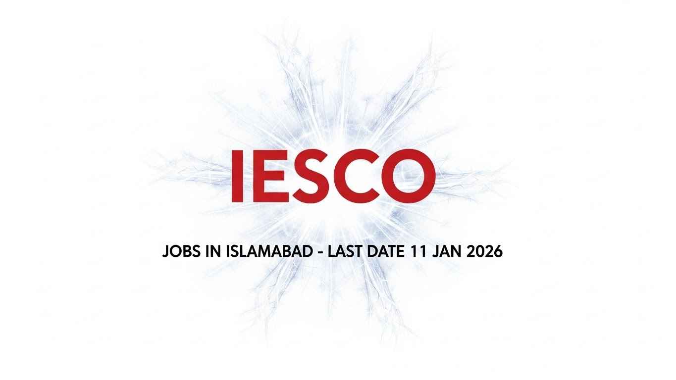 IESCO Jobs January 2026 – Apply Now