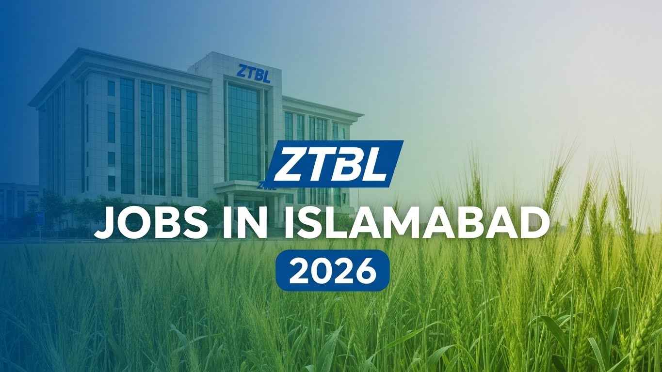 Zarai Taraqiati Bank Limited ZTBL jobs Islamabad January 2026