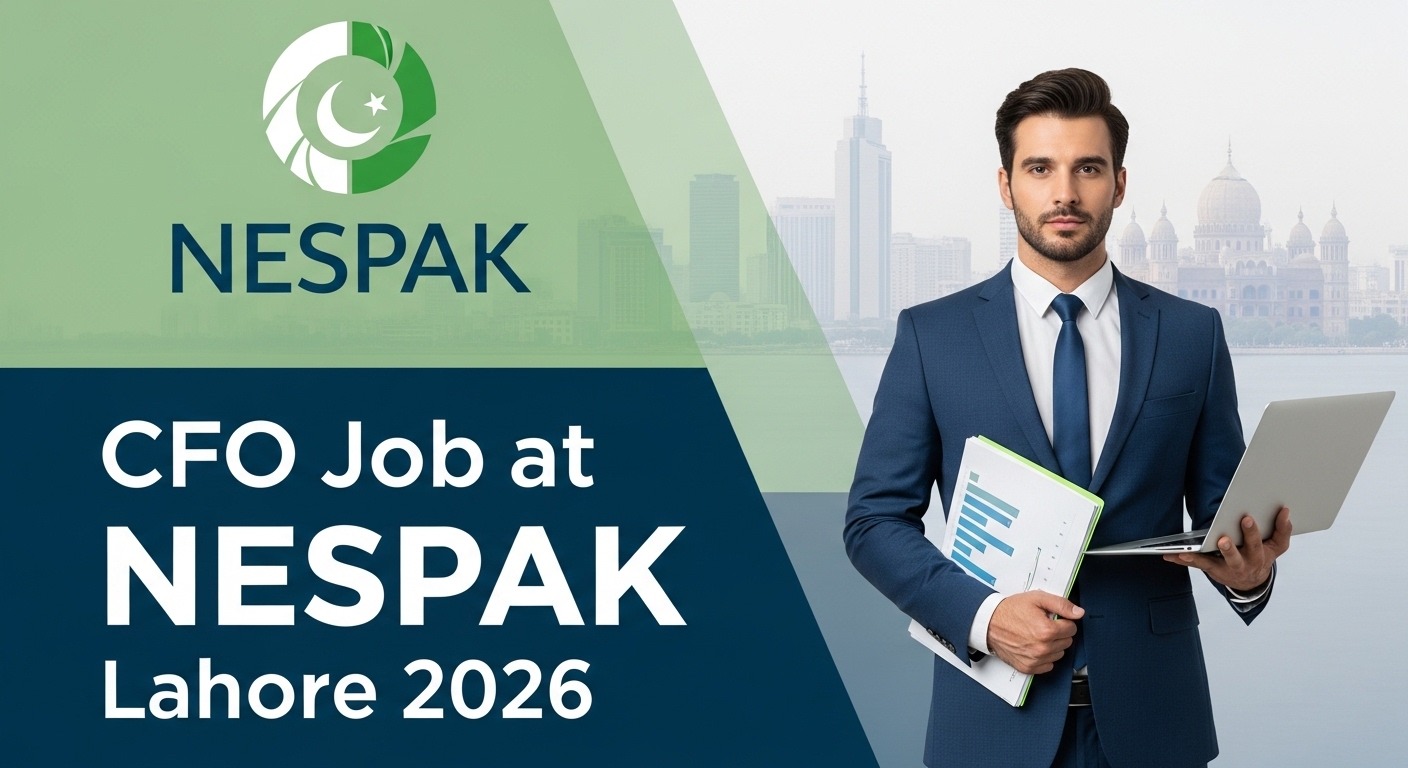 NESPAK Chief Financial Officer job vacancy in Lahore 2026