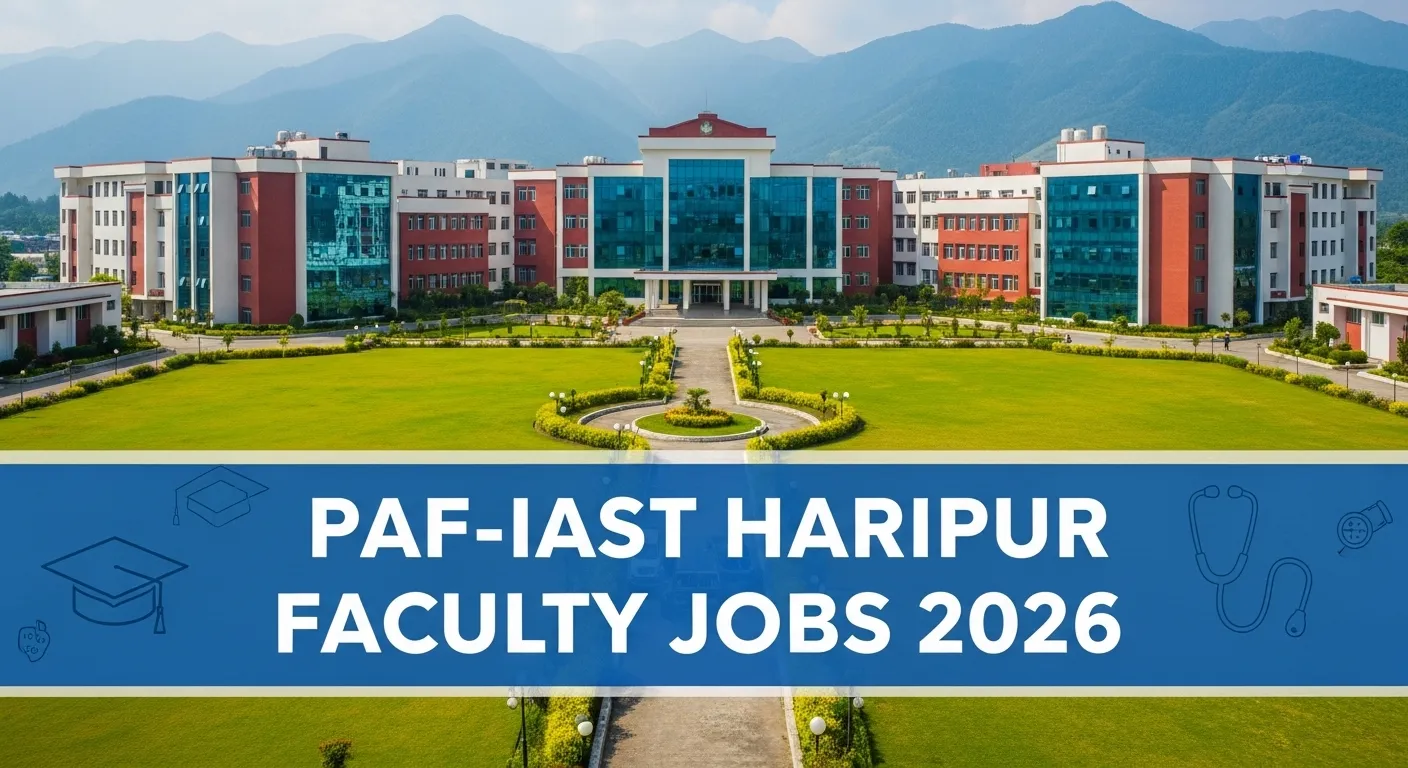 Faculty jobs announcement at Pak-Austria Fachhochschule Haripur 2026