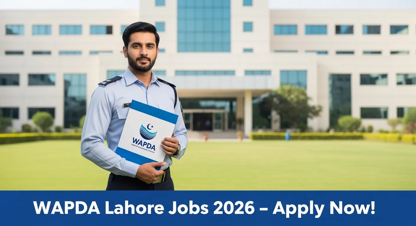 WAPDA Lahore jobs 2026 announcement thumbnail